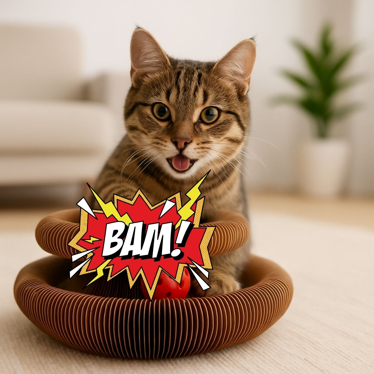 KittyLoop™ Organic Play Scratching-Board