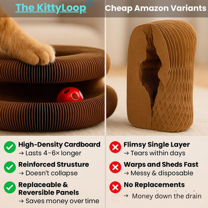 KittyLoop™ Organic Play Scratching-Board