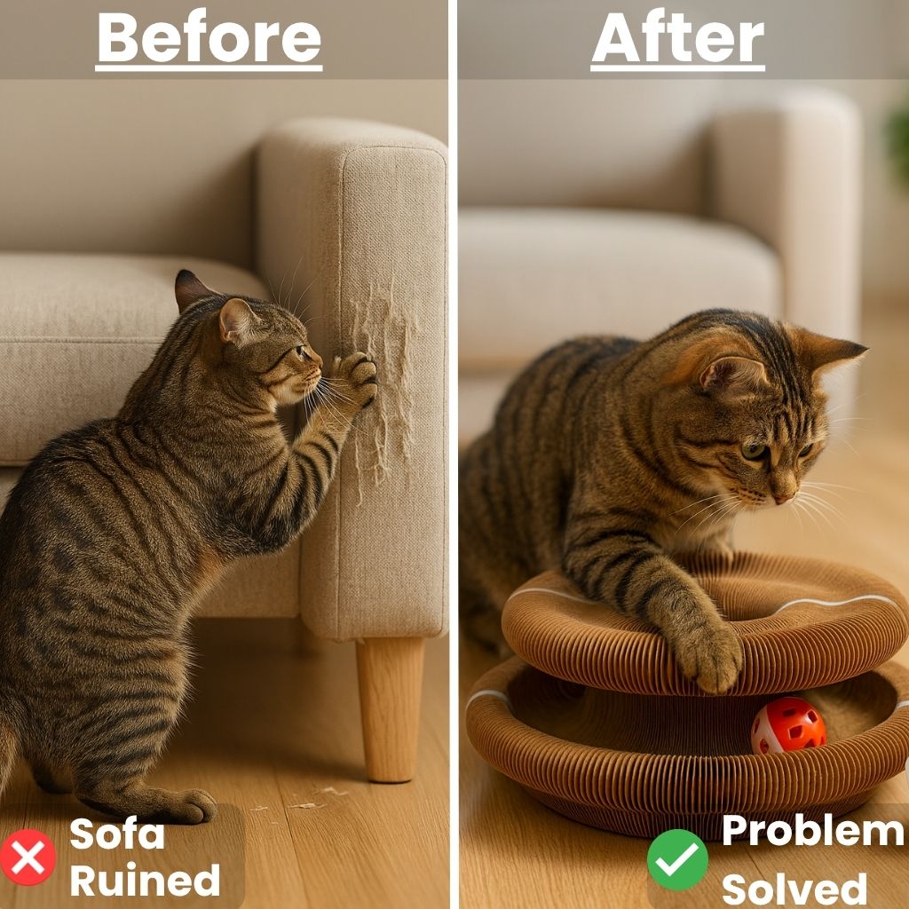 KittyLoop™ Organic Play Scratching-Board