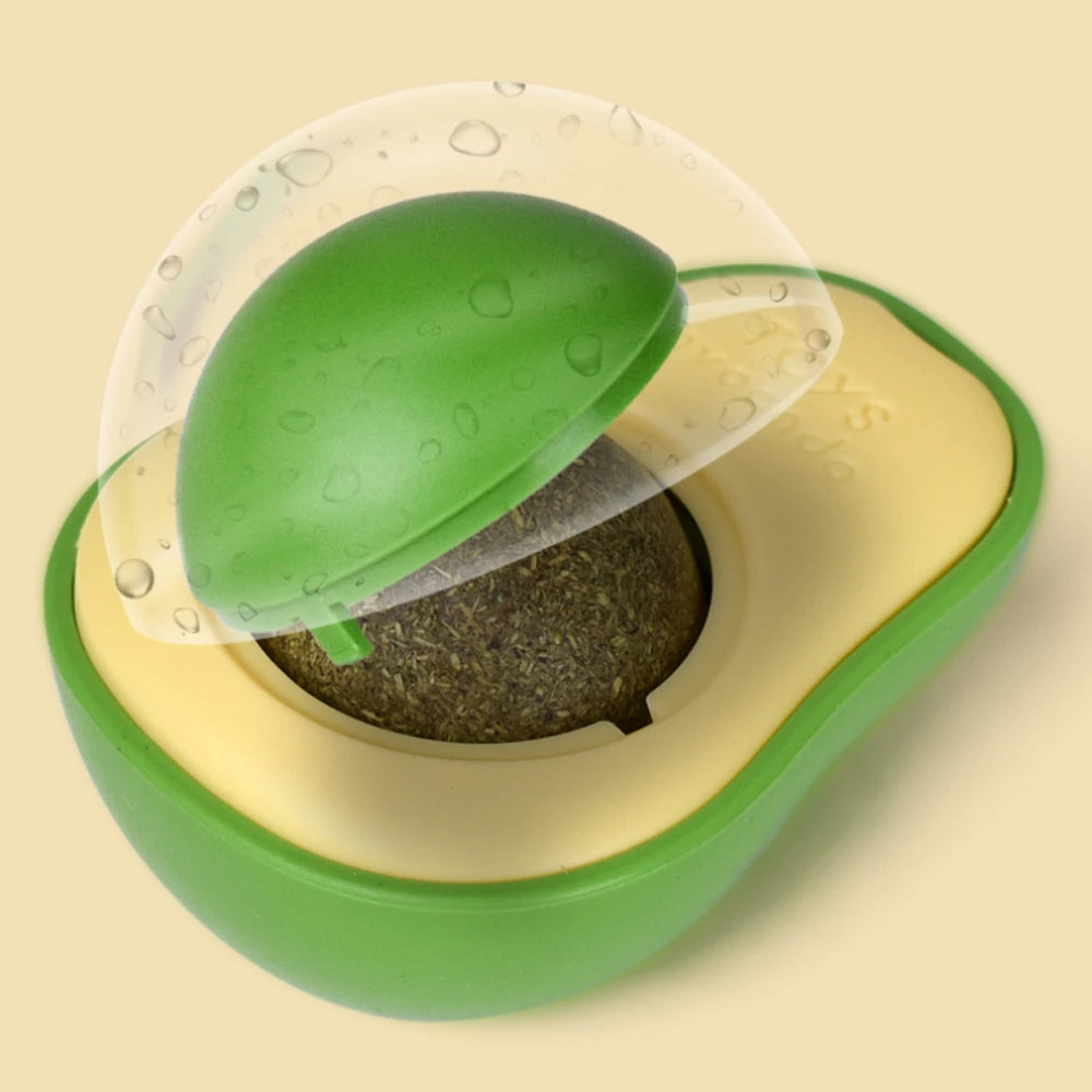 KittyLoop™ Catnip AvoBrush — Fresh Breath, Happy Cat